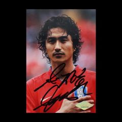 ロベルト・マンチーニ直筆サイン入り超大型写真…サッカーイタリア代表