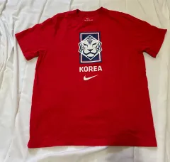 NIKE 韓国国家代表サッカーチーム レッド Tシャツ XL (88)