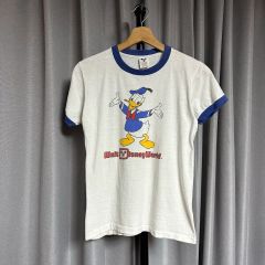 80s OLD Disney アメリカ製 リンガーT ドナルドダック Sサイズ - メルカリ