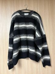 FLAGSTUFF 名作 ボーダーニットセーター M カシミヤ混 - メルカリ