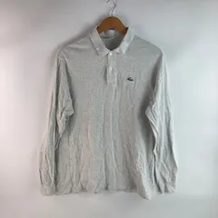 LACOSTE 長袖ポロシャツ メンズ 6 ホワイト 34910011