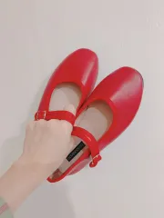 ドロシー メリージェーン 밴딩 フラットシューズ(1 5cm)