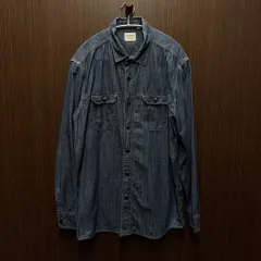 ユニクロ デニム シャツ XL
