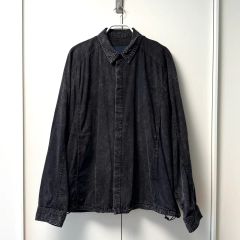 岡山デニム】Johnbull デニムカバーオール 日本製 Lサイズ 美色落ち 