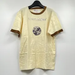 【中古】DAIRIKU 22SS Flower Children Earth Thrift Trim Tee サイズL イエロー ダイリク[17]のサムネイル