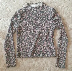 H&M キッズ 花柄 長袖 Tシャツ 140 外 4種 4枚 まとめ売り