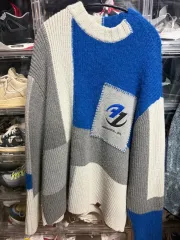 ZARA x ADER ERROR パッチワーク オーバーサイズ ニット セーター マルチカラー