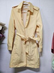 TOMMY HILFIGER ベージュ ロングコート EUR 34 - メルカリ