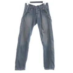 ジョンブル JOHNBULL サスペンダーワークパンツ 青 ブルー S