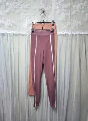 レギンス パンツ ピンク / アプリコット 2色セットのサムネイル