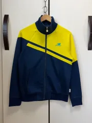 ニューバランス ジャージ ジャケット ネイビー/イェロー