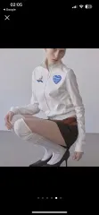 Sculptor Flag Track Zip-Up White カルバン・クラインのサムネイル