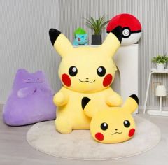 むぎゅむぎゅっとつつまれぬいぐるみ おっきなピカチュウ おっきな