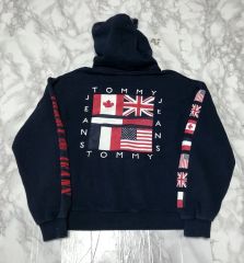 メイウェザー着用THE MONEY TEAM アメリカ国旗デザイン パーカー M 