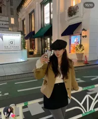 The wish カイリー ウールジャケット kaylee wool ジャケット ブラウンのサムネイル