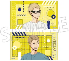 【新品】シール・ステッカー 月島蛍＆月島明光 ステッカーセット 血縁シリーズ 「ハイキュー!!」