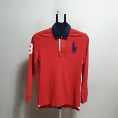 ポロ長袖カラーネックTシャツ/90