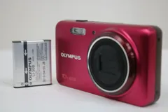 返品保証】 オリンパス Olympus STYLUS VH-520 ピンク 10x バッテリー