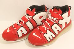 NIKE エアモアアップテンポ720 モアテン レッド 28cm スニーカー