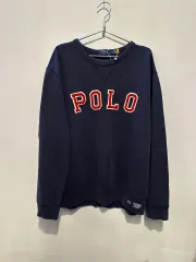 POLO RALPH LAUREN ポロラルフローレン BIG ポロ シーグリ スウェット A1384