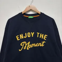 BENETTON ベネトン ネイビー スウェットのサムネイル