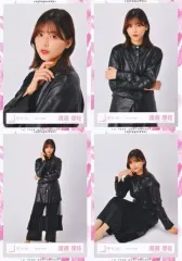 【中古】生写真(坂道シリーズ) ◇渡邉理佐/櫻坂46ランダム生写真 ＜「流れ弾」MV黒衣装＞ 4種コンプリートセット