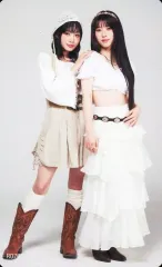 【中古】コレクションカード(女性) R070：ME：I/SHIZUKU(飯田栞月)・AYANE(高見文寧)/「LAPOSTA 2025 Supported by docomo」防災スターターキット封入トレーディングカード