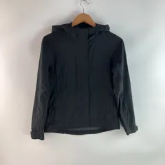 UNIQLO フード付きジャケット レディース S ブラック 34910018