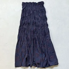 UNIQLO （ユニクロ） INES DE LA FRESSANGE （イネス・ド・ラ・フレサンジュ） ツイストプリーツロングスカート ワッシャーフレアスカート チェック イネス コラボ 2021年 春夏モデル 222-435960 レディース Lサイズ