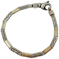 Tiffany vintage エッチド ブレスレット アズテック ジグザグ - メルカリ