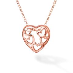海外ポケセン限定 ポケモン ミュウ ハート ネックレス ピンクゴールド