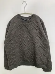 ZARA ザラ スウェット S グレー ニット スウェット キルティング その他総柄 長袖