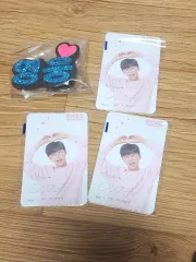 イム・ヨンウン(LIM YOUNGWOONG) デニムピザ トレカ 3枚 + ヘアピン セット