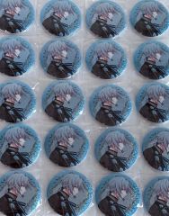 呪術廻戦 懐玉·玉折 螺鈿風缶バッジ 五条悟 まとめ売り - メルカリ