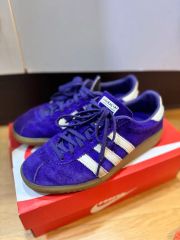 新品‼️adidas ミュンヘンスニーカー バイオレット27.0cm JS3995