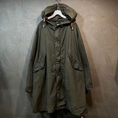 cale】コットンキャンバスワッシャーコート モッズコート - メルカリ