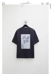 ⁠【激レア】アスクユアセルフ　バンダナ Tシャツ ハイダメージ　チャコール 激レア】アスクユアセルフ バンダナ Tシャツ ハイダメージ チャコール