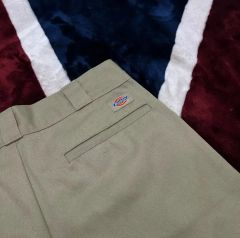 週末セール】チビタグ・股ガゼット80s Dickiesワークパンツ USA製