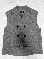 20fw TIME ダブル ボタン ベスト ジャケット M