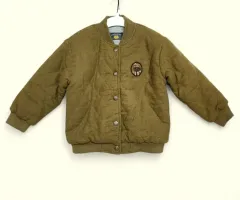 120 5歳 6歳 ユア(YOOA) キッズ アウター ジャケット アウター ダウン シープ スキン キルティング