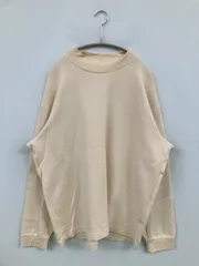 UNIQLO U ユニクロユー スウェット XL ベージュ スウェット 裏起毛 コットン 無地 長袖