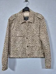 GUESS レオパード デニム ジャケット 66前後のサムネイル