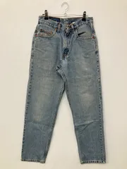 Levi's リーバイス デニムパンツ W29 L30 ブルー フルレングス 無地 ワンポイント スタンダード テーパード レギュラー ヴィンテージ