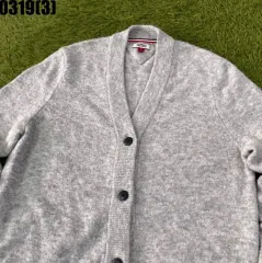 トミーヒルフィガー グレー カーディガン m 0319