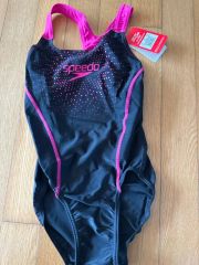 Speedo 競泳水着 ブラック×ピンク SD48B13 Lサイズ - メルカリ