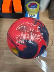 JUSTAWAY REACTIVE BALL 15lb ブラックパール/レッド - メルカリ