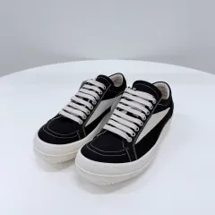 未使用/255 RICK OWENS DRKSHDW(リックオウエンス ダークシャドウ) ヴィンテージ スニーカー ブラック