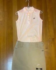 CPG GOLF（シーピージーゴルフ）レディース用フリルスリーブポロシャツ