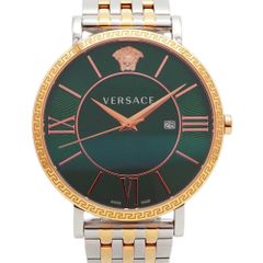訳あり 新品未使用 VERSACE 腕時計 VEZ900121 グリーン - メルカリ