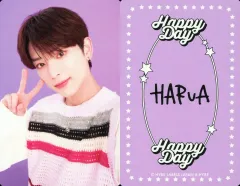 【中古】コレクションカード(男性) ＆TEAM/ハルア(HARUA)/裏面印刷サイン入り/「HAPPY HARUA DAY BIRTHDAY KIT」封入フォトカード